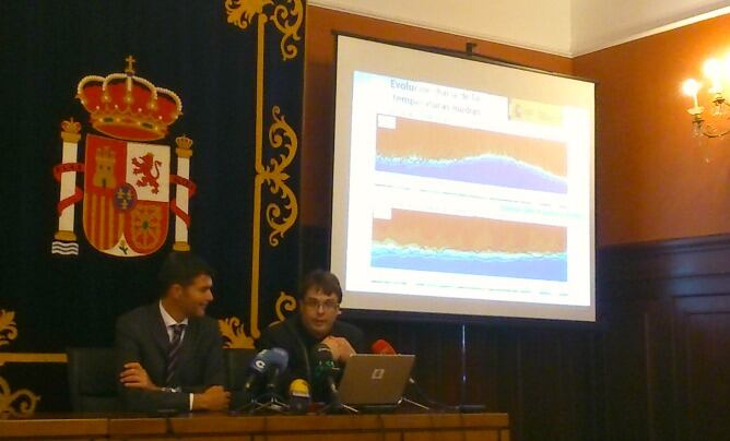 Presentación de los datos trimestrales de la AEMET