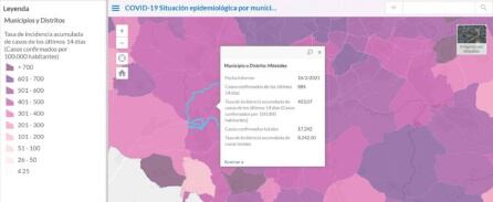 La incidencia de covid-19 se desploma en Móstoles y ya se encuentra en 423 casos por cada 100.000 habitantes