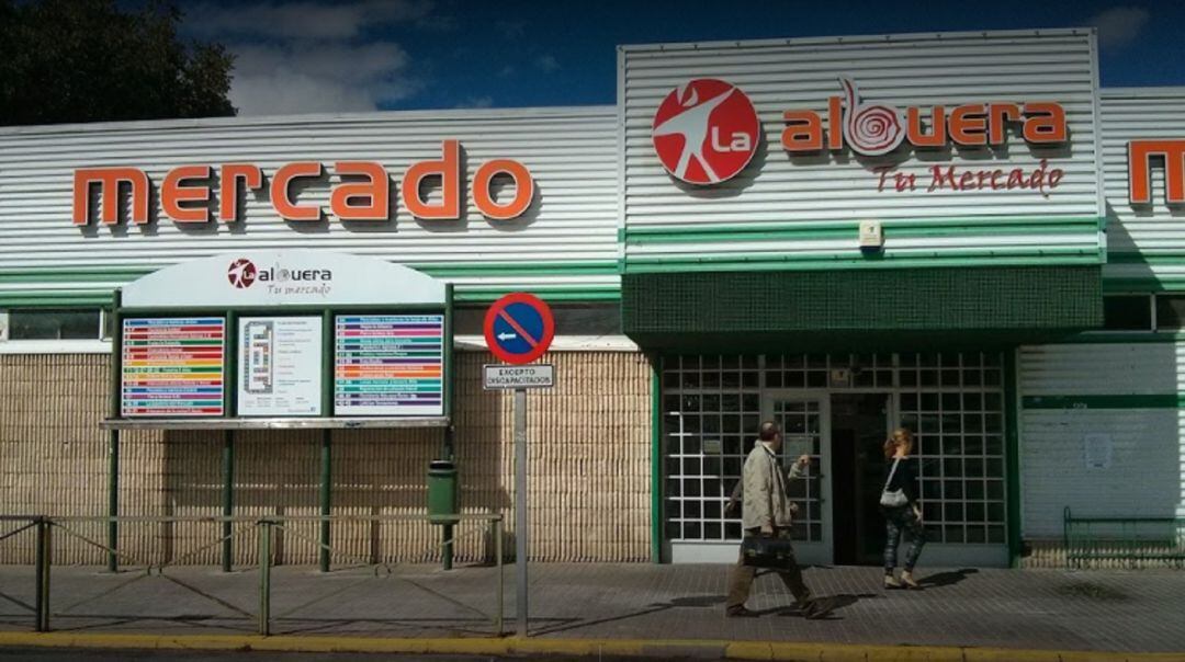 Fachada del Mercado Municipal de La Albuera
