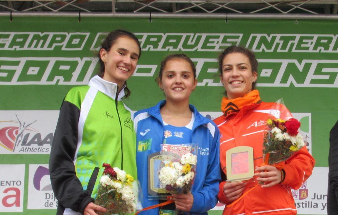 Laura Herrero fue segunda en categoría juvenil (sub-20) en el circuito de Valonsadero.