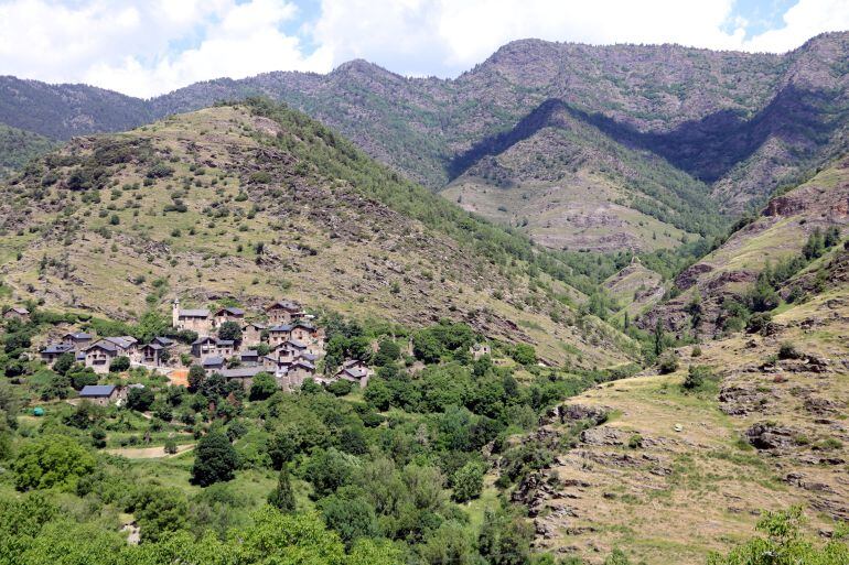 Imatge de Baiasca, al Parc de l'Alt Pirineu, una de les zones del futur Parc de les Tres Nacions, que tindrà més de 428.000 hectàrees.