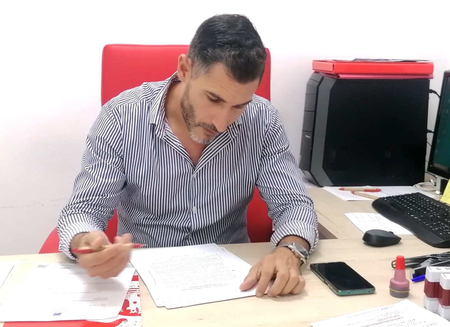 Fran Fernández, portavoz del psoe Algeciras.