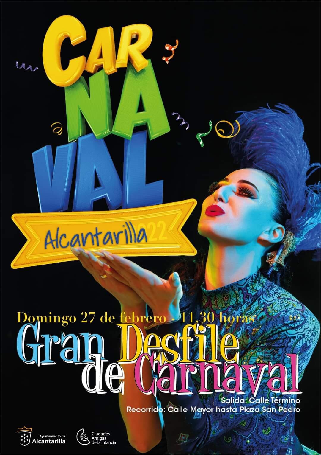 Cartel del desfile de Carnaval de Alcantarilla