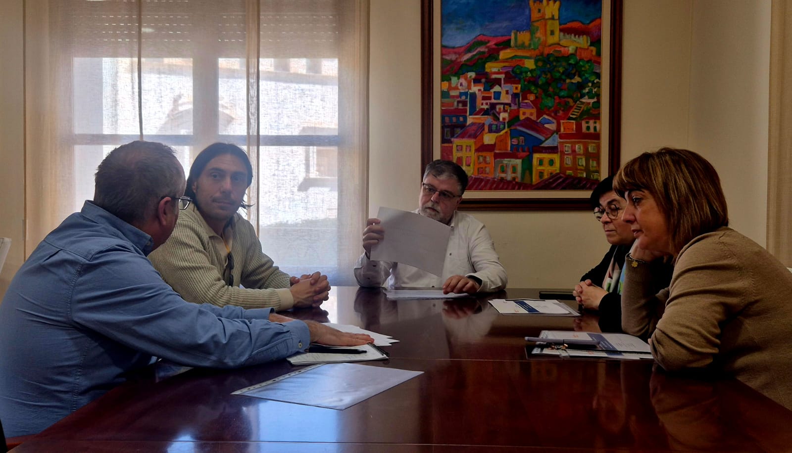 Momento de la reunión