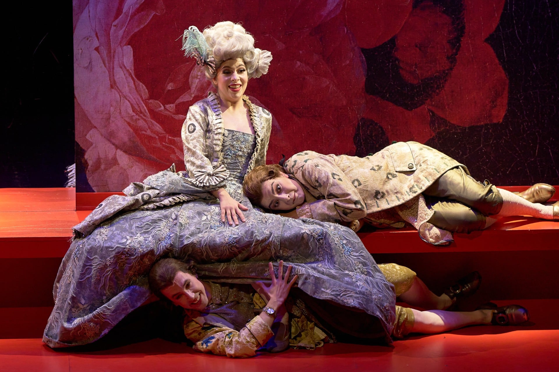 Uno de los momentos de la representación