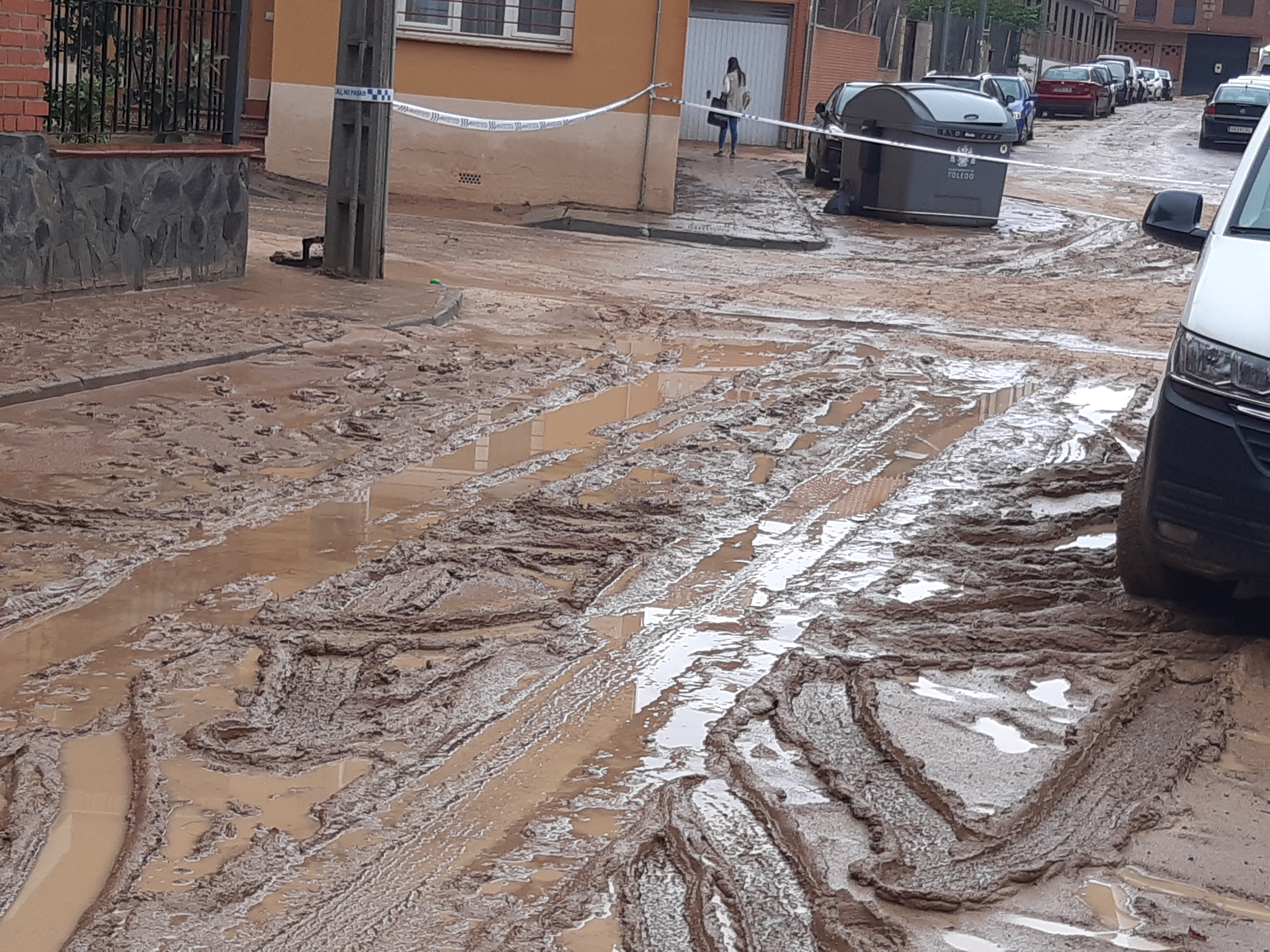 Barrio de Azucaica (Toledo) tras la DANA de septiembre