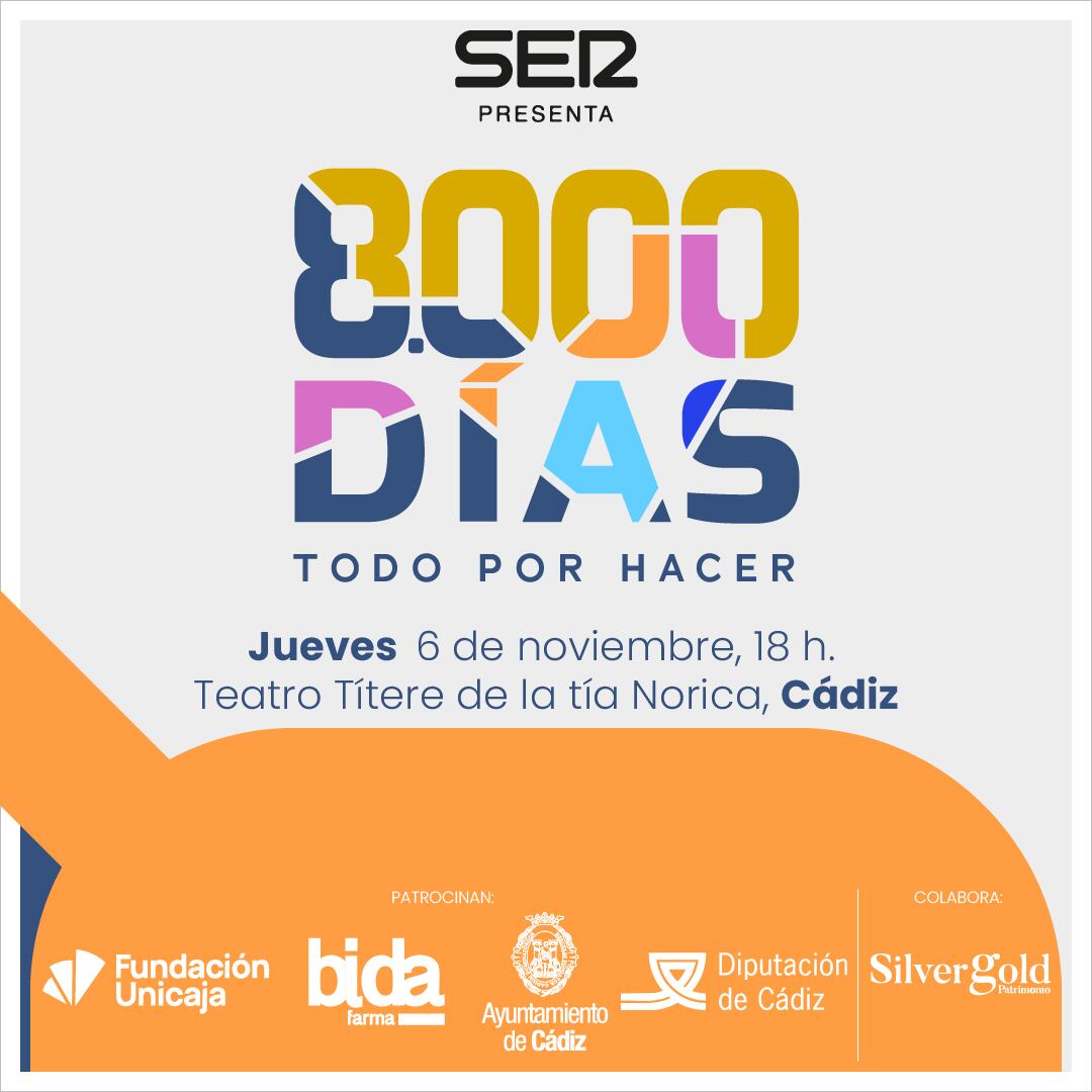 El foro &quot;8.000 Días&quot; llega a Cádiz
