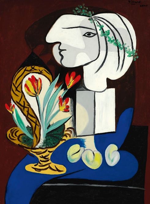 El cuadro de Picasso &#039;Nature morte aux tulipes&#039; representa a una de las amantes del pintor