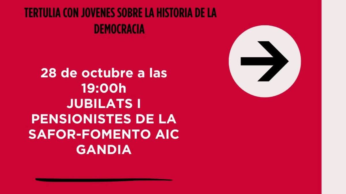 Debate sobre la democracia entre jóvenes con el Magistrado Joaquim Bosch