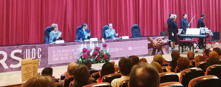 Acto en el Paraninfo