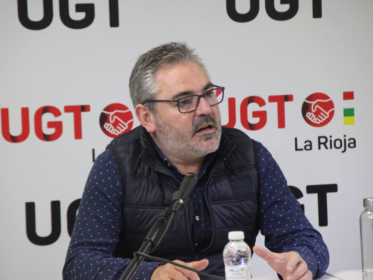 Jesús Izquierdo, UGT La Rioja: "¿Se va a presentar alguien más? Lo desconozco. Si me tengo que mojar, diría que no"