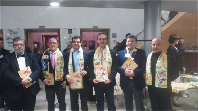 Autoridades en la clausura del Festival