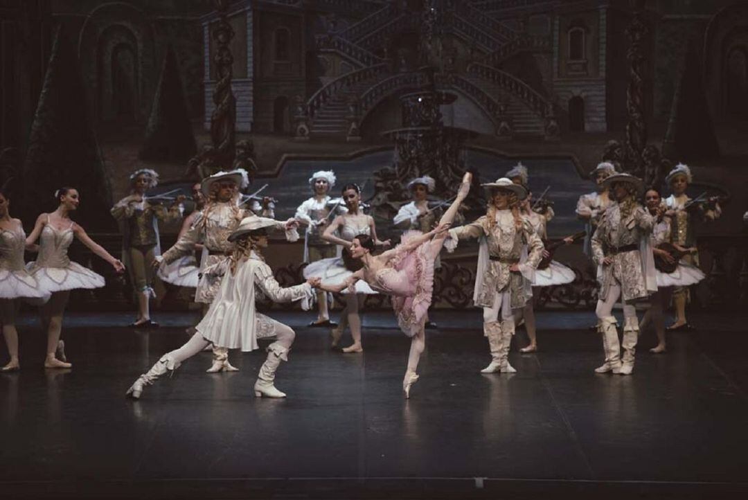 El Ballet Ruso interpretando 'La Bella Durmiente'.