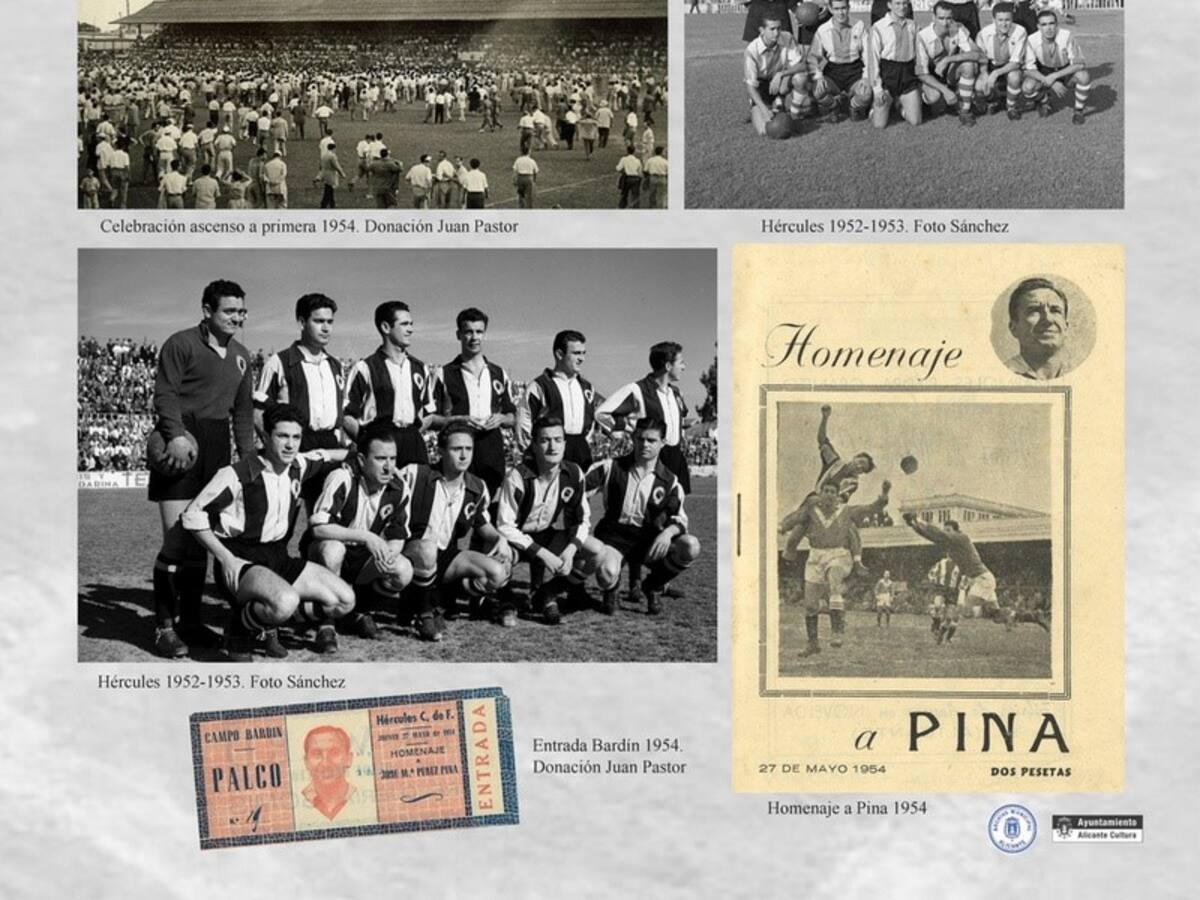 El Archivo Municipal inaugura la exposición "Hércules CF imágenes para un centenario"