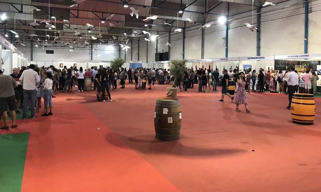 Imagen de archivo del interior del Pabellón Ferial de Valdepeñas