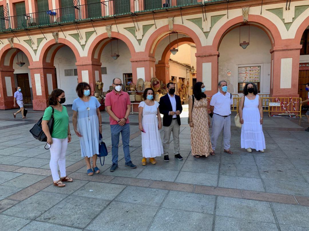 Parte de la nueva dirección provincial de IU