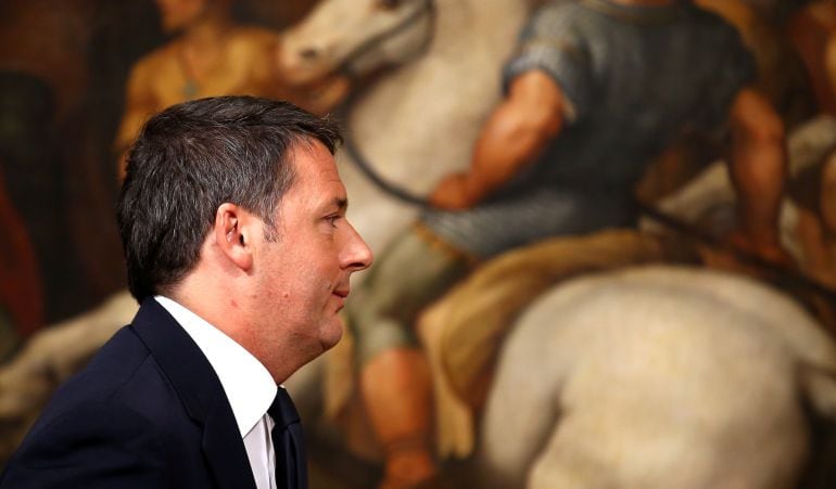 El primer ministro italiano, Matteo Renzi