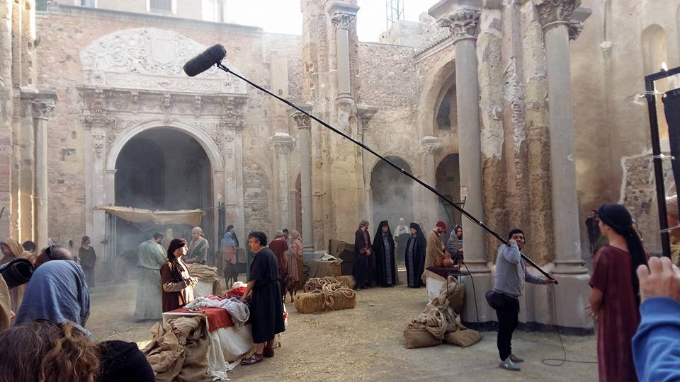 Rodaje en Cartagena de 'Jesús de Nazaret' en el año 2016