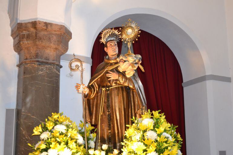 Imagen de San Pascual, patrón de Pinos Puente (Granada)