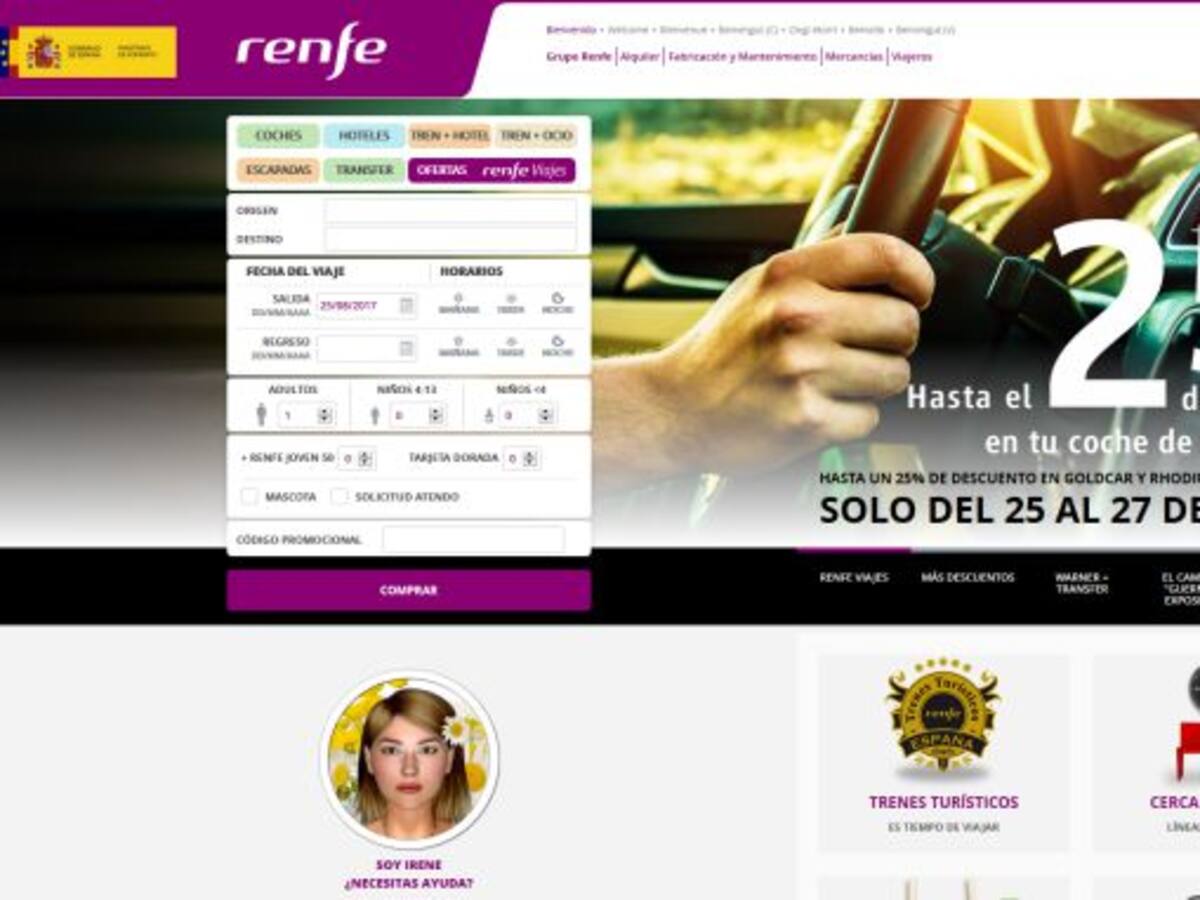 Las disculpas y la solución de Renfe ante los problemas por la saturación de su web