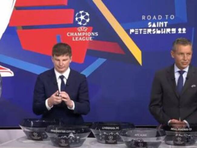 Imagen polémico sorteo UEFA