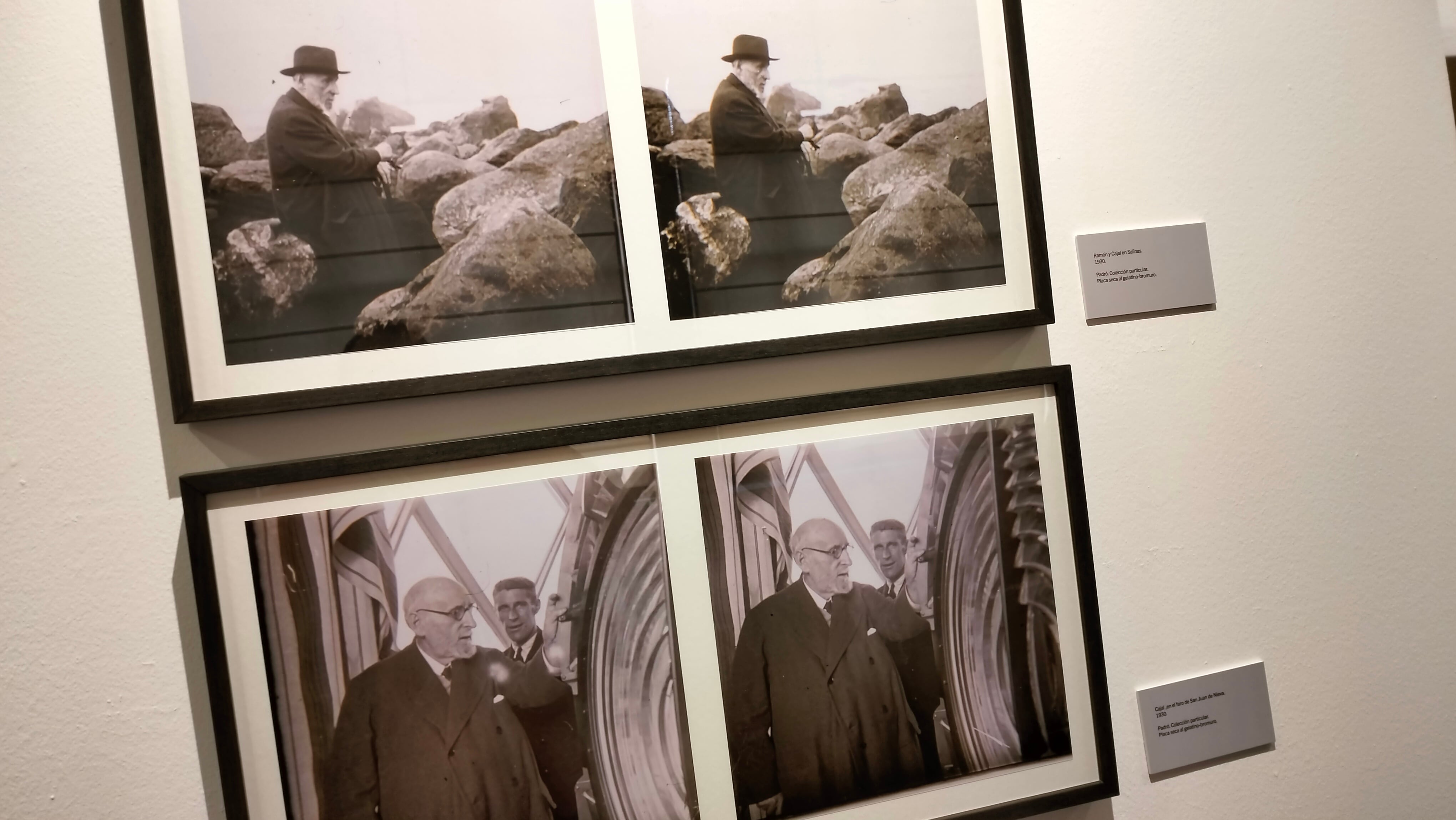 Fotos de Ramón y Cajal en Asturias