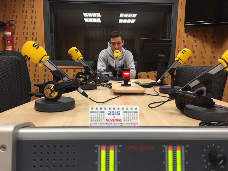 Javi García del Barrio en Ser Deportivos Palencia