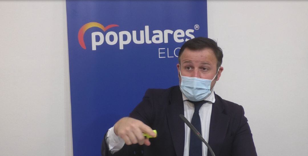Pablo Ruz, portavoz PP Elche