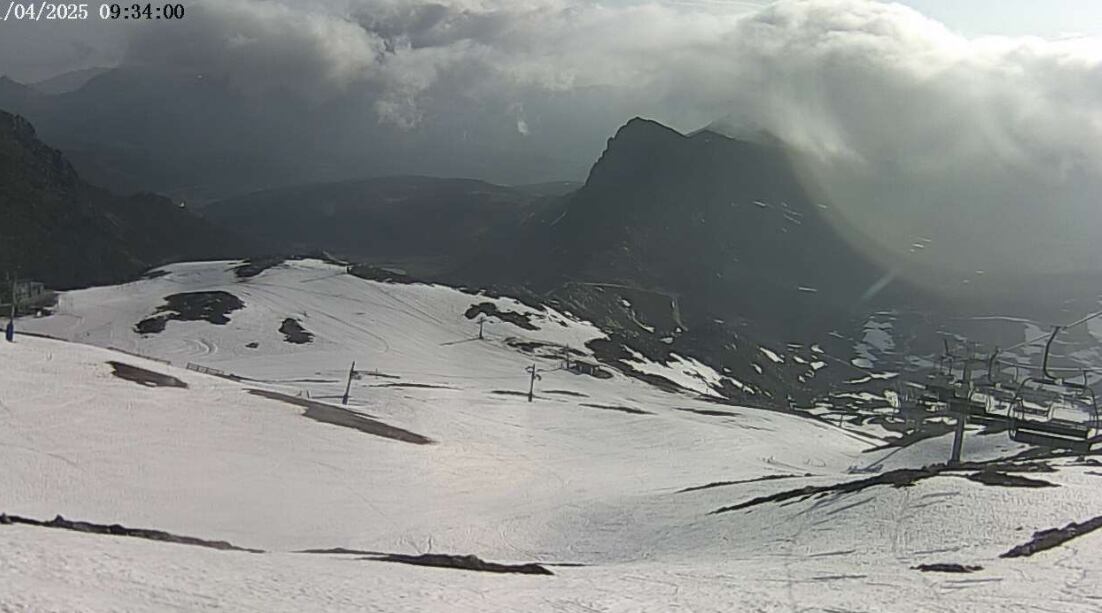 Así lucía Requejines este jueves