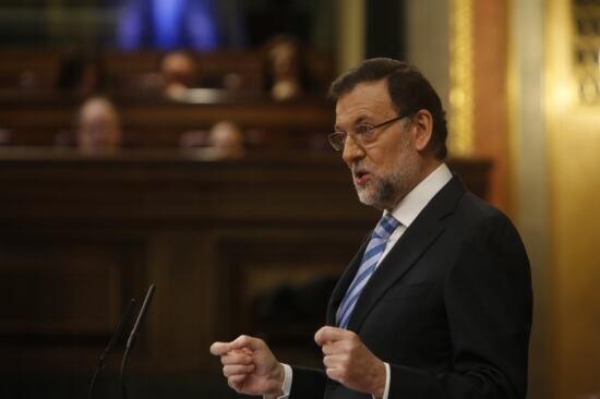 Mariano Rajoy, al debat de l'estat de la Nació