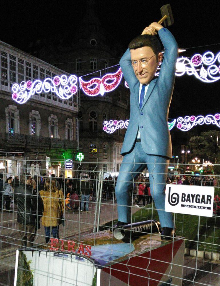 Feijoo es el personaje escogido para el Meco del Entroido vigués