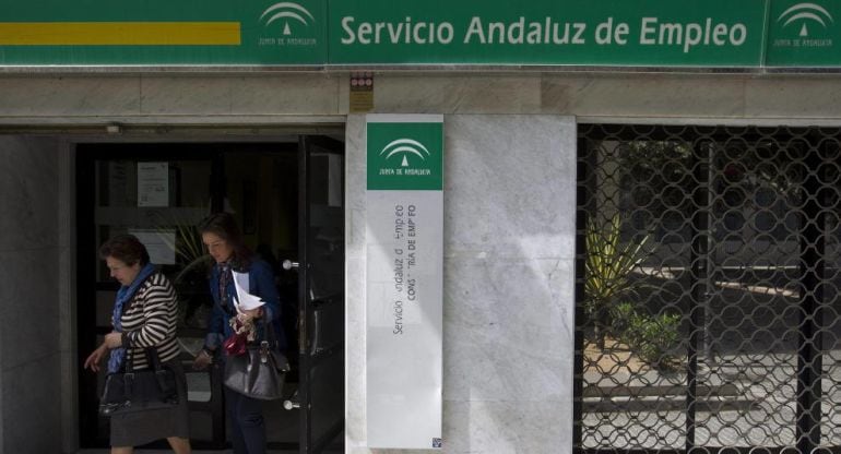 Imágenes de una oficina del Servicio Andaluz de Empleo