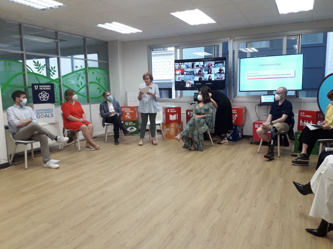 Presentación del plan de reactivación del empleo juvenil