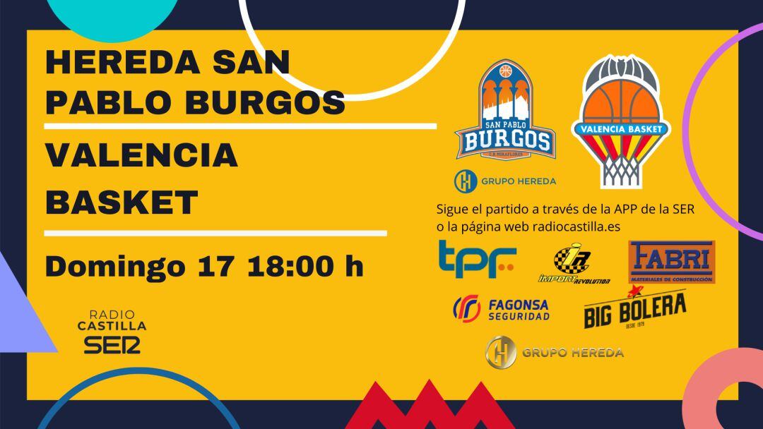 Hereda San Pablo Burgos - Valencia Basket