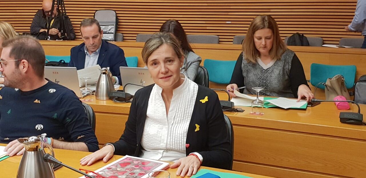 Elena Bastidas, portavoz adjunta del Grupo parlamentario del Partido Popular en Les Corts