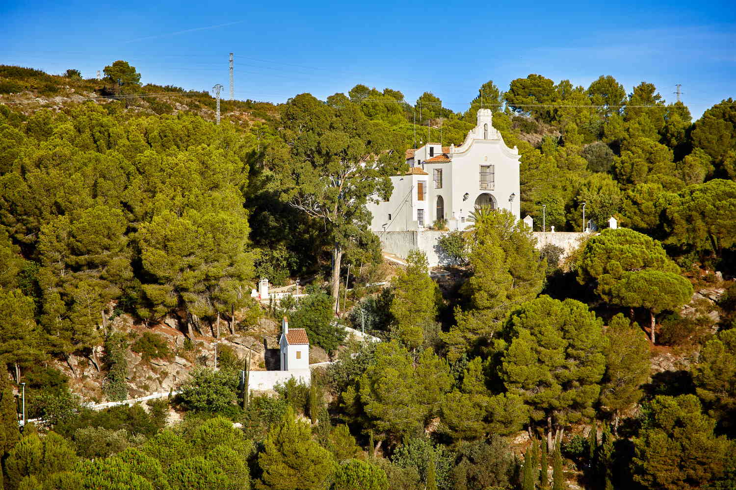 Imagen de la ermita de Santa Anna.