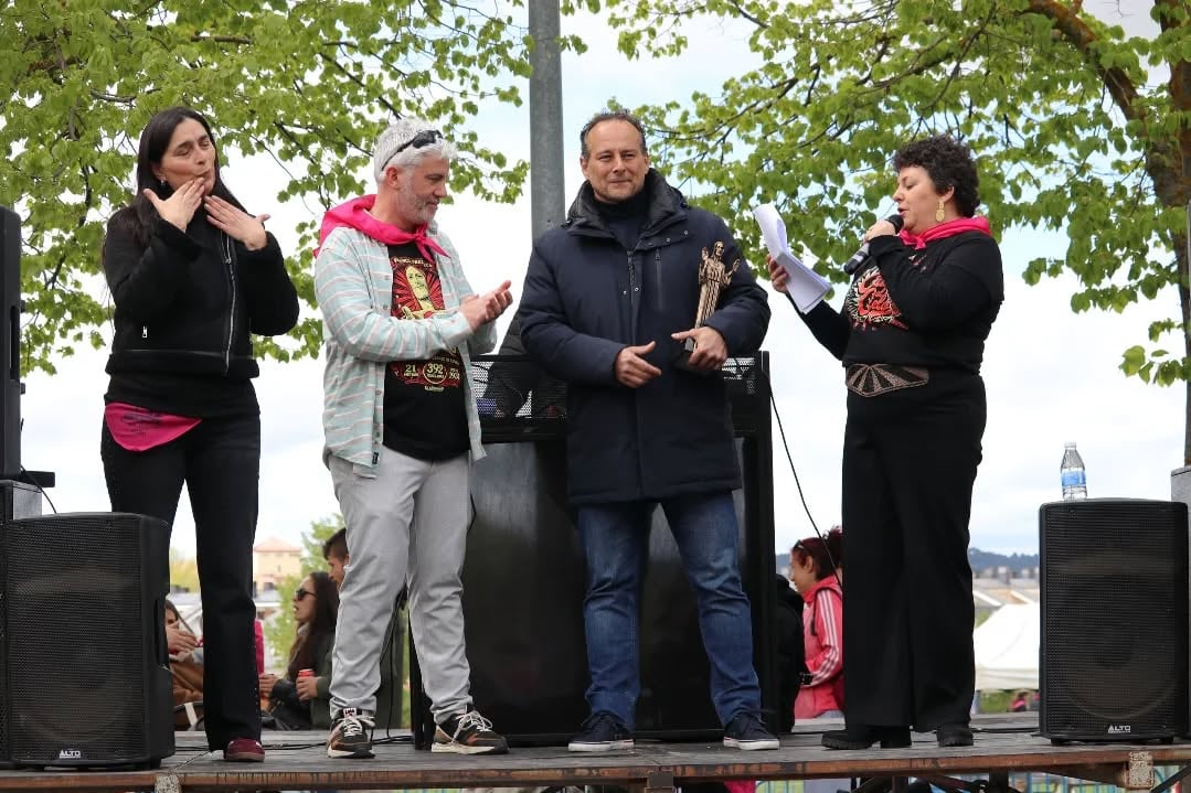 Entrega del Cristo de la Alegría