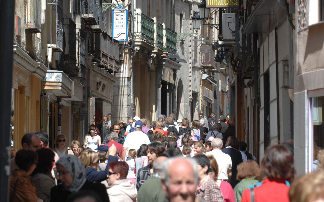 Los comerciantes de Segovia creen que la economía se esta paralizando