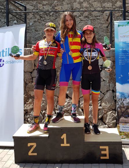 Carla Pérez fue subcampeona