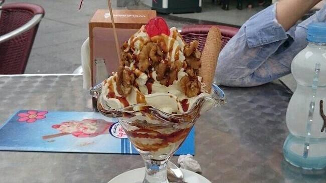 Helado de La Flor de Levante 1934