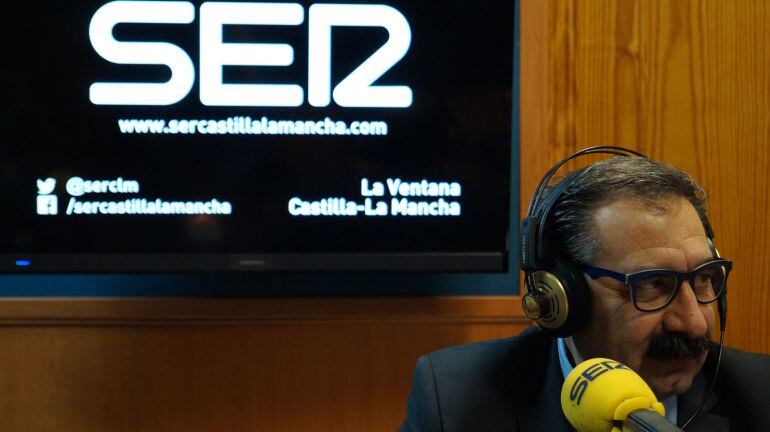 El consejero de Sanidad, Jesús Fernández, durante la Ventana de CLM