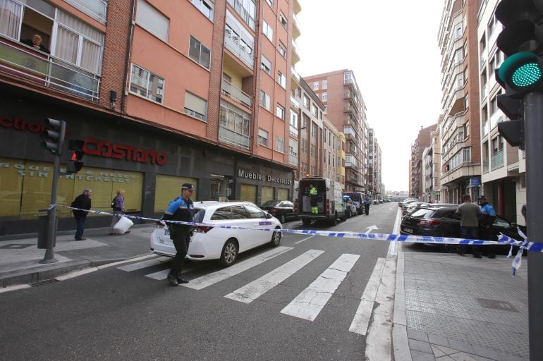 Paso donde ocurrió el atropello mortal