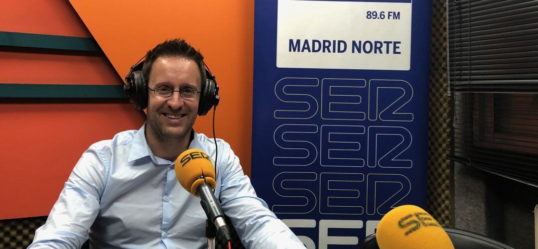 Juan Jesús Valle, alcalde de Algete en los estudios de SER Madrid Norte