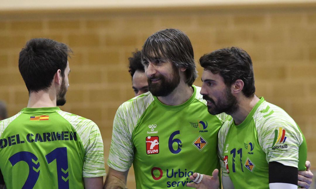 Plantilla del Voley Palma.