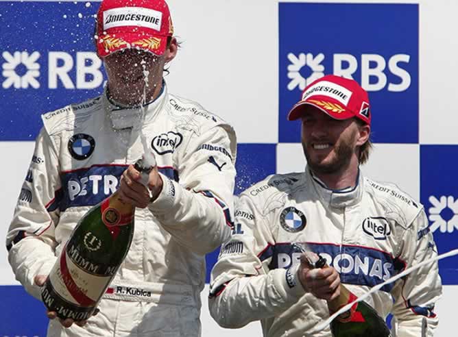 Kubica y Heidfeld
