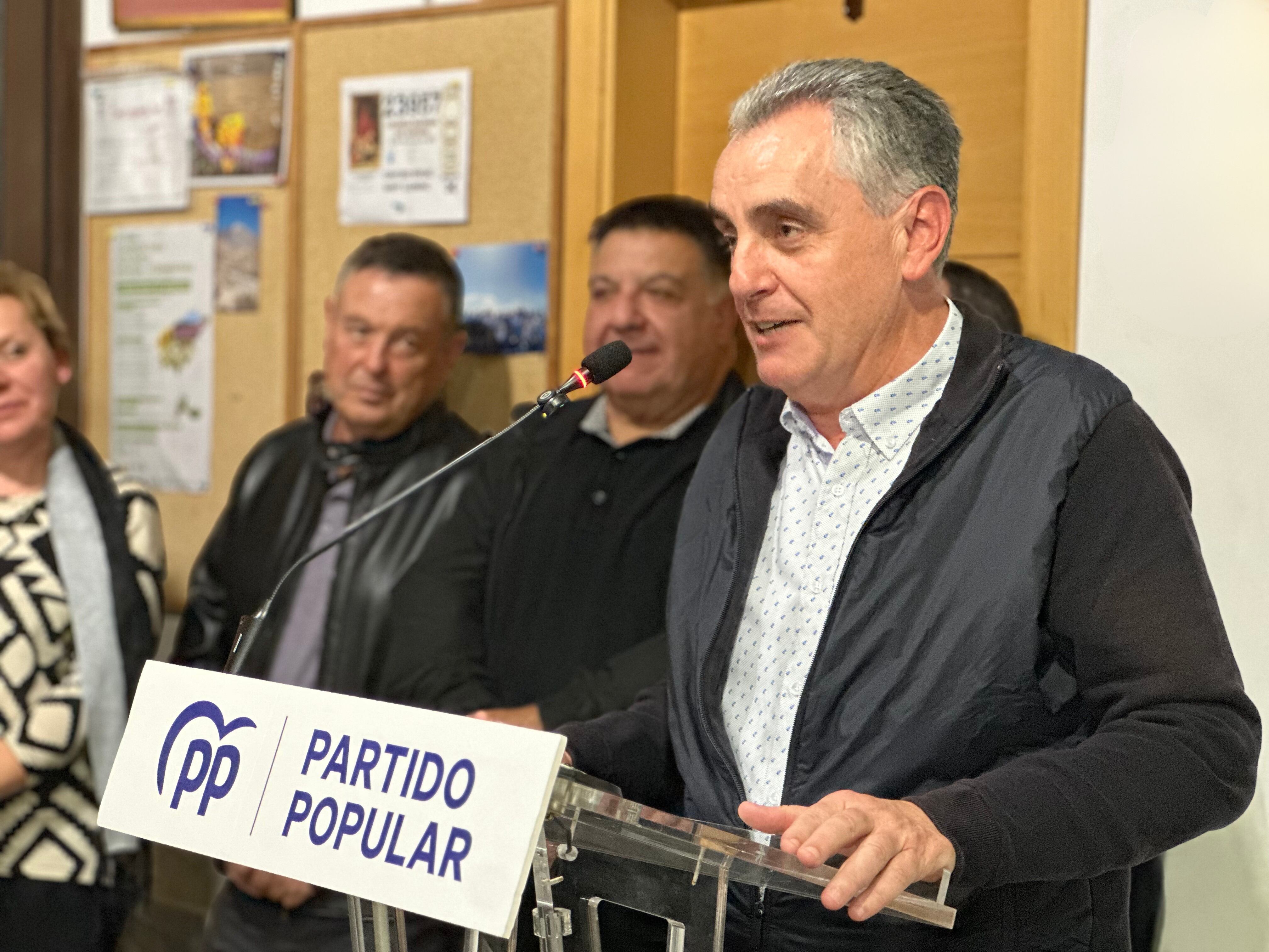 Andreu Roig sigue al frente del PP de Sant Joan