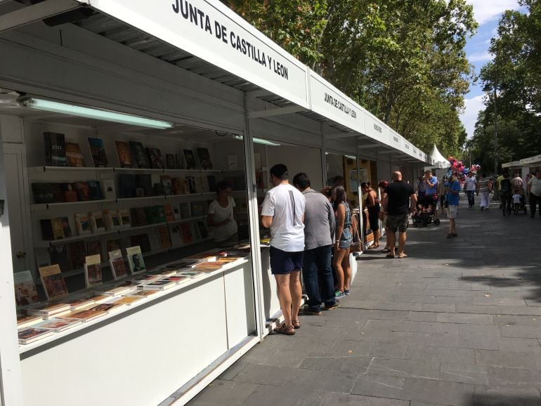 Imagen de la Feria del Libro de Palencia en su edición número 40