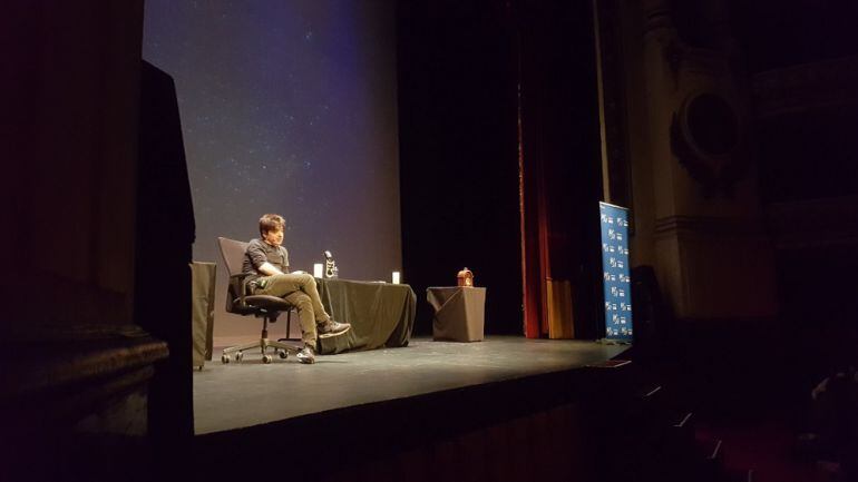 Juan Carlos Ortega, en el Teatro Principal