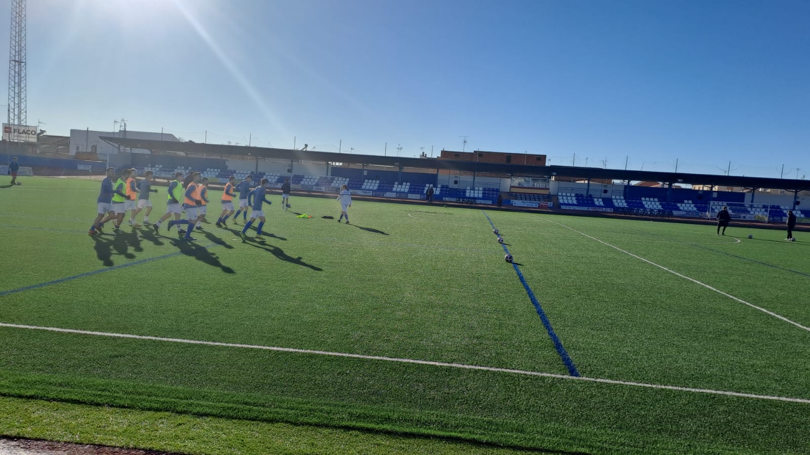 Momento del entrenamiento previo