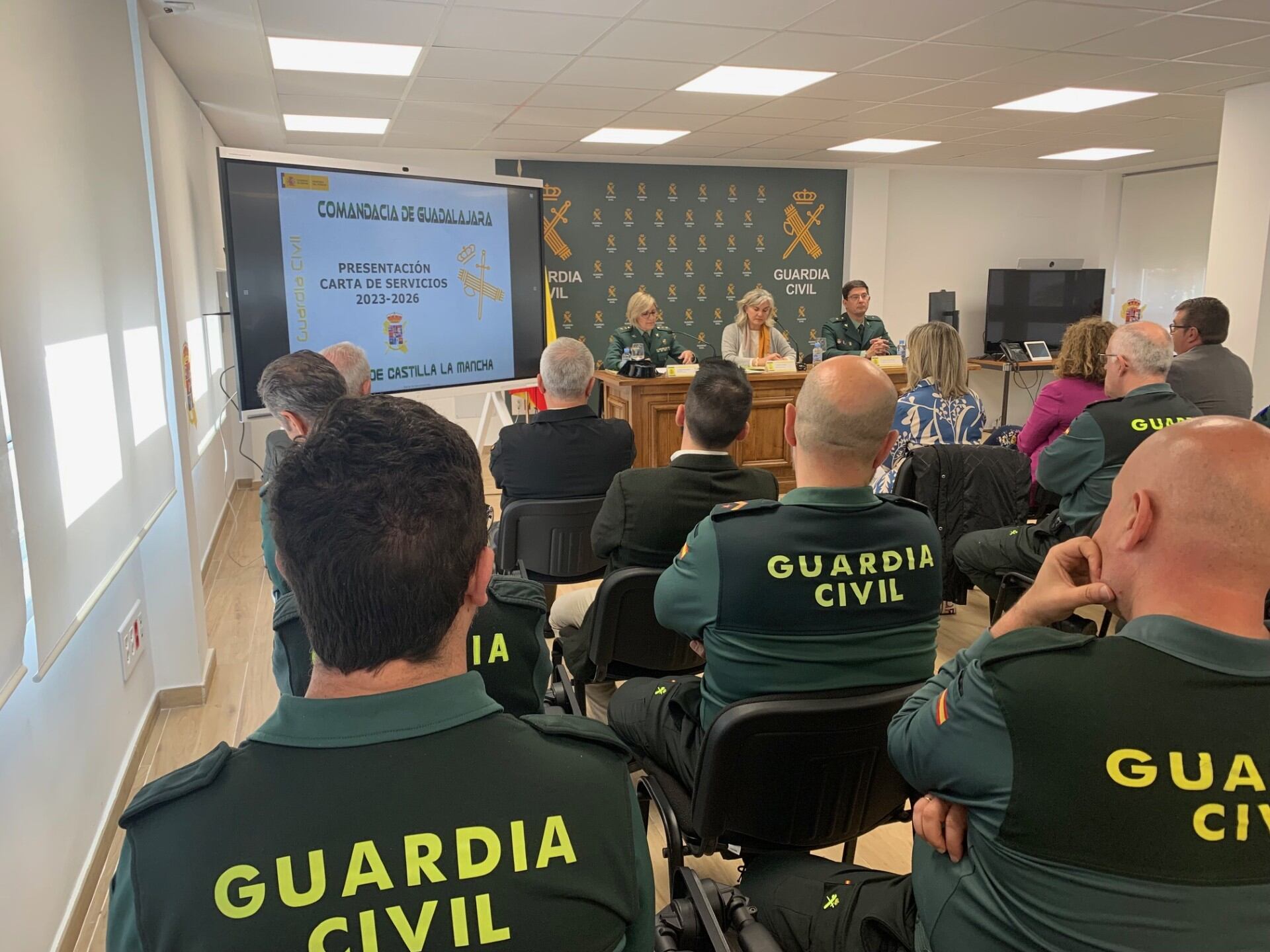 Presentación Carta Servicios de la Guardia Civil de Guadalajara